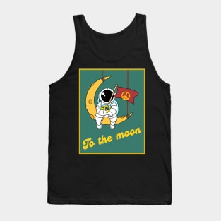 Astronaut - To the Moon Tank Top